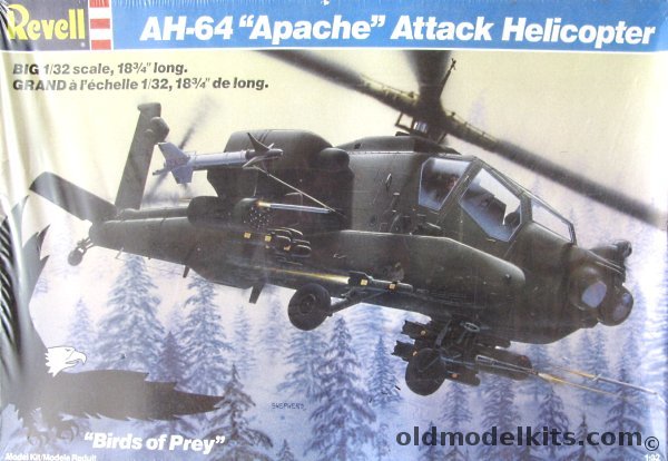 Revell 1/32 AH-64 Apache Attack Helicopter, 4575